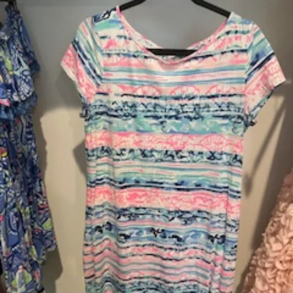 Lilly Pulitzer short sleeve dress / EUC / Size large - Picture 1 of 5